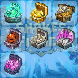 👑 Shakes and Fidget Twitch Drops 🌐 S&F Droplets [Total 7 Items]