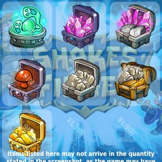 💎 Shakes and Fidget Twitch Drops 🧨 S&F Droplets [Total 7 Items]
