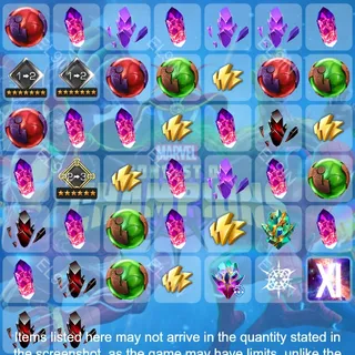 🌐 MARVEL Contest of Champions 🌐 Twitch Drops 🌌 Anniversary Twitch Drops [Total 44 Items]