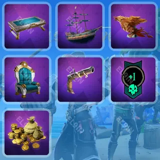 ✅ Sea of Thieves Twitch Drops 💎 Season 20 CW Bonus Drops [Total 7 Items]