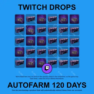 ✪💎【STALCRAFT: X】Twitch Drops ✪ Automatic farming 120 days