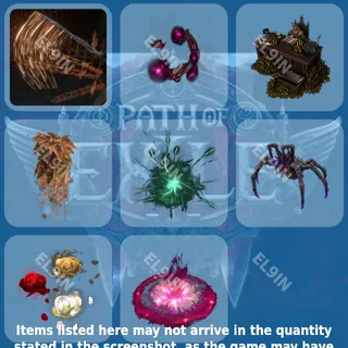 ❤️ Path of Exile Twitch Drops 💜 3.28 Mirage Weapon Effect [Total 8 Items]