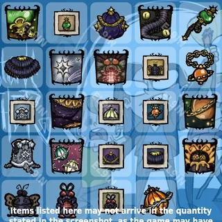✅ Don't Starve Together Twitch Drops 👑 Butterbee [Total 24 Items]