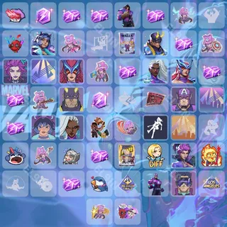✅ Marvel Rivals Twitch Drops ✅ Season 10 Twitch Drops [Total 58 Items]