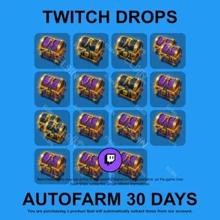 ✪❤️【Albion Online】Twitch Drops ✪ Automatic farming 30 days