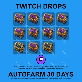 ✪💜【Albion Online】Twitch Drops ✪ Automatic farming 30 days