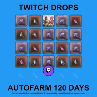 ✪✅【Black Desert】Twitch Drops ✪ Automatic farming 120 days