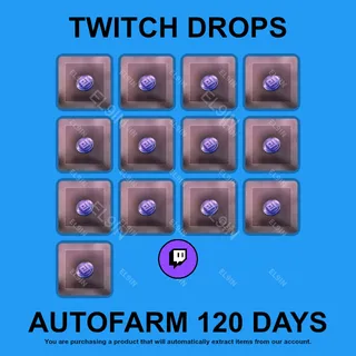 ✪❤️【Black Desert】Twitch Drops ✪ Automatic farming 120 days