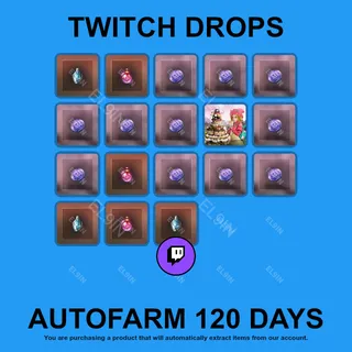 ✪💜【Black Desert】Twitch Drops ✪ Automatic farming 120 days
