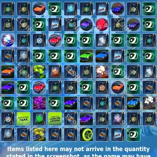 ❤️ Rocket League Twitch Drops 💜 Rocket League Drop Rush [Total 89 Items]