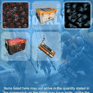 🌐 Tom Clancy's The Division 2 👑 Twitch Drops ❤️ The Division 2 Y7S3 [Total 5 Items]