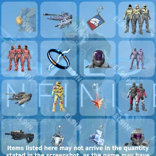 👑 Halo Infinite Twitch Drops 👑 TSG WarzoneShowdown-MAY30 [Total 16 Items]