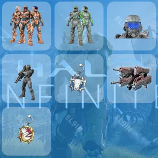 💜 Halo Infinite Twitch Drops 🌌 LVT Pro LeagueDay1-AUG16 [Total 7 Items]