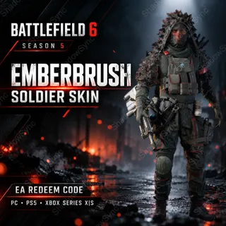 🔥 Battlefield 6 BF6 Season 5 | Emberbrush Soldier Skin for Pax Armata Recon | EA Redeem Code | PC PS5 Xbox Series X|S
