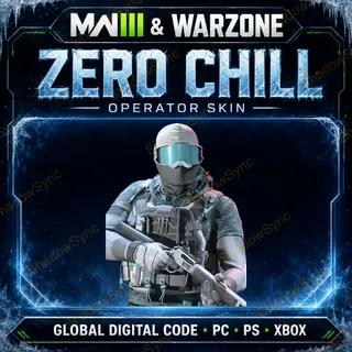 🔥 Call of Duty COD MW3 & Warzone | Zero Chill Operator Skin | Monster Energy Reward | Global Digital Code/Key | PC PS Xbox