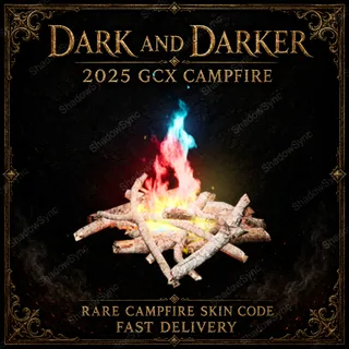 Dark and Darker 2025 GCX Campfire Code | Rare Campfire Skin | Limited Charity Cosmetic | PC In-Game Redeem Key