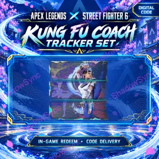 🔥 APEX LEGENDS | CHUN-LI 3-PART TRACKER SET CODE/KEY | STREET FIGHTER 6 COLLAB | KUNG FU COACH | PC STEAM EPIC PS XBOX SWITCH 2
