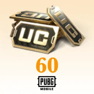 [PUBG Mobile] 60 UC ⚡ UID Only