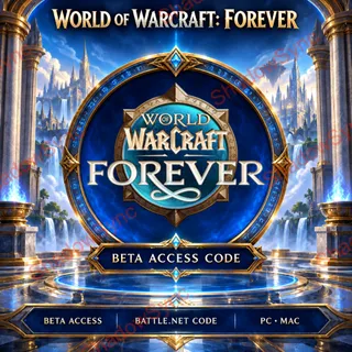 🔥 World of Warcraft: Forever | WoW Forever Beta Access Code/Key | Battle.net Digital Key | PC & Mac | Beta 2026