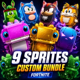9 SPRITES CUSTOM BUNDLE | Fortnite