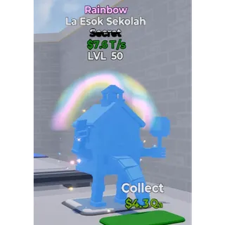 FORTNITE GO UP FOR BRAINROTS | SUPER ULTRA RARE RAINBOW LA ESOK SEKOLAH $7.6 T/S