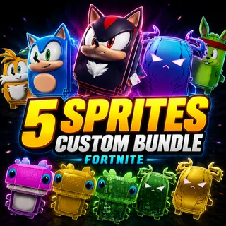 5 SPRITES CUSTOM BUNDLE | Fortnite