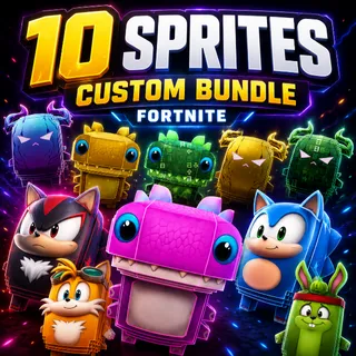 10 SPRITES CUSTOM BUNDLE | Fortnite