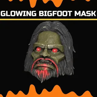 Glowing Bigfoot mask