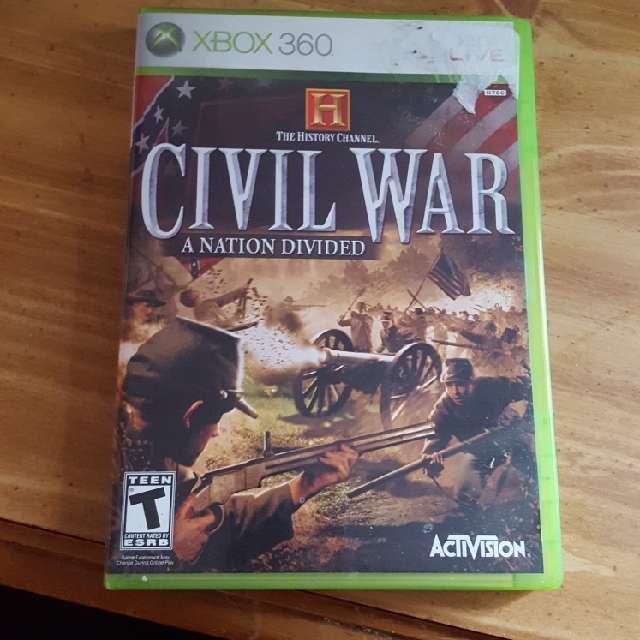 History Channel Civil War: A Nation Divided - XBox 360 Games (Good 