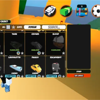 jailbreak 3 limited cars