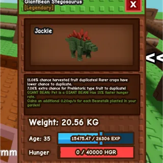 Huge stegosaurus 50kg