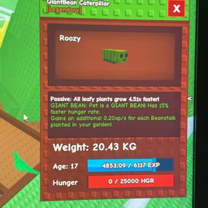 Huge caterpillar 83kg