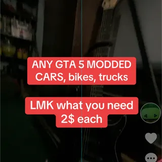 Gta 5 online modded cars