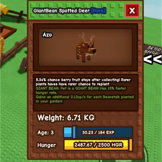 Simi titanic deer 70kg