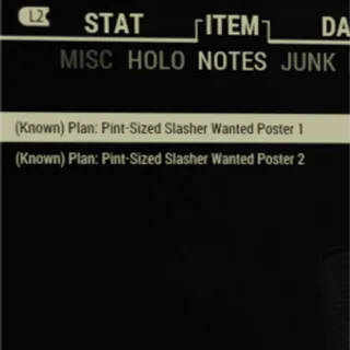 Wanted poster 1 & 2