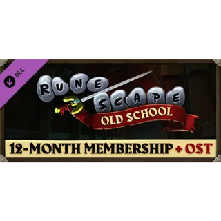 Old School RuneScape 12-Month Membership + OST PC Steam CD Key