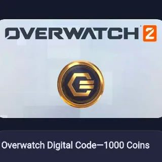 Overwatch Digital - 1000 Coins