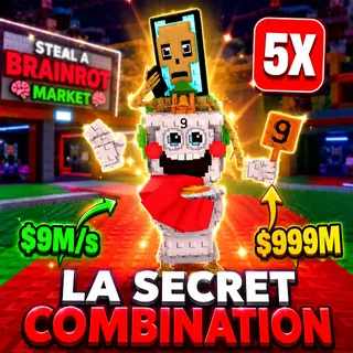 5x La Secret Combinasion