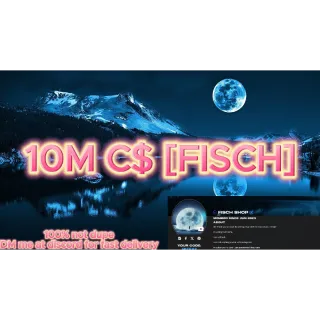 ROBLOX FISCH [10m COINS] 100% safe