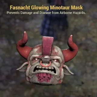 Glowing Minotaur Mask