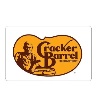 $25.00 USD Cracker Barrel E Gift Card