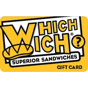 $10.00 USD Which Wich E Gift Card