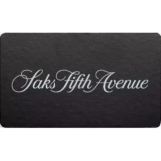 $20.00 USD Saks Fifth Avenue E Gift Card.