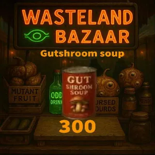 300x Canned Gutshroom Soup