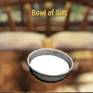 Bowl Of Salt - Esmes Displayable Misc