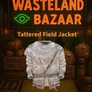 Tattered Field Jacket And Wrapped Cap