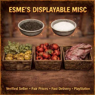 Full Esme's 5/5 Displayable Misc