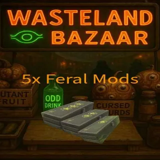 5x Feral- NEW 1 Star Mod