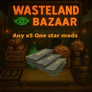 5x One Star Mods