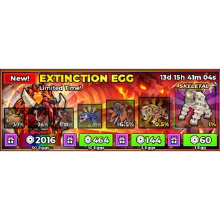 X100 EXTINCTION EGG